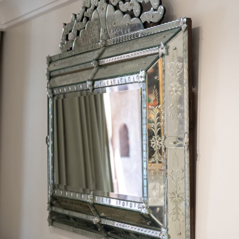 Miroir Vénitien XVIIIe siècle - Rectangle